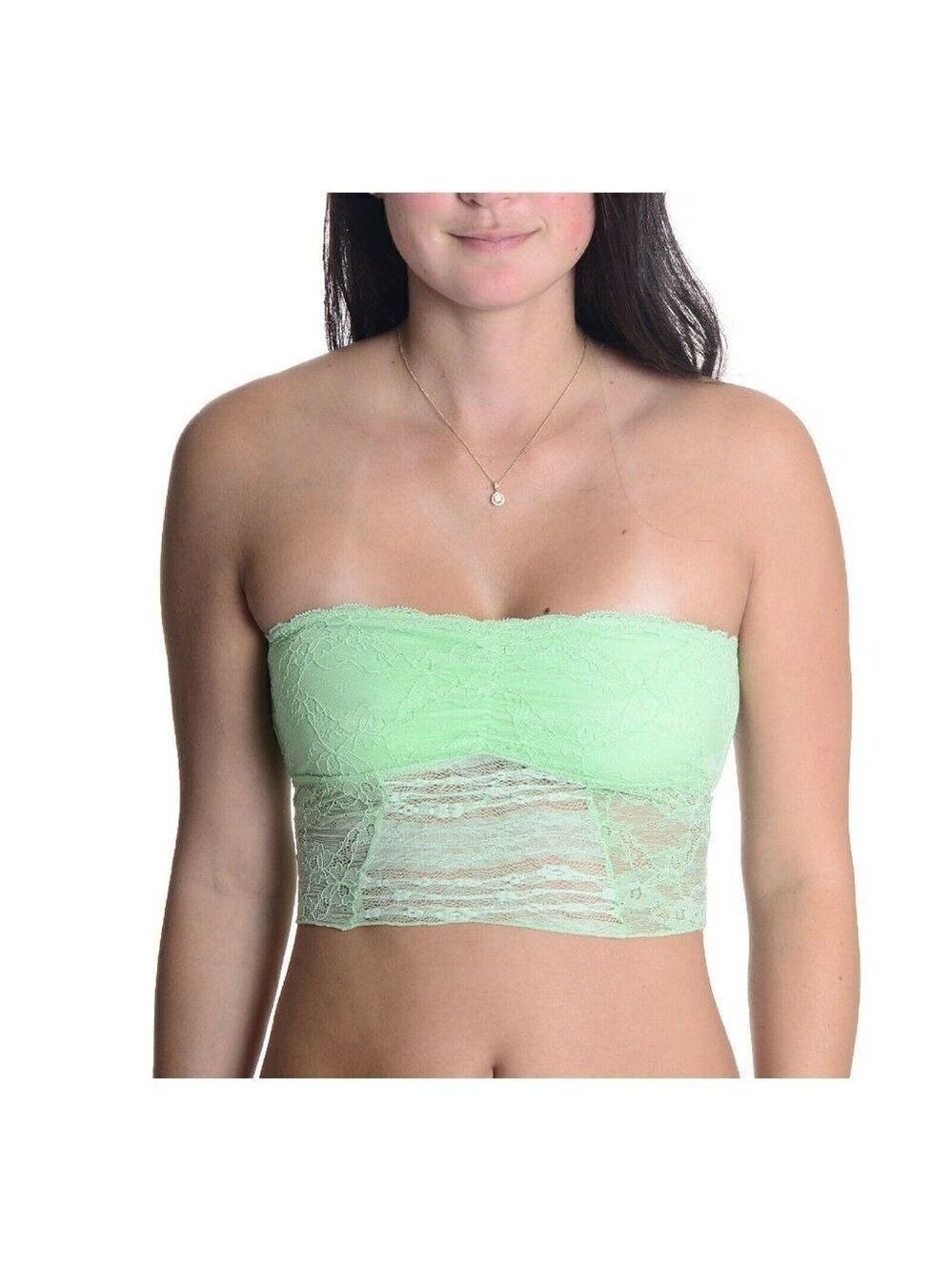 Free People Galloon Tube Crop Strapless Bandeau Bra